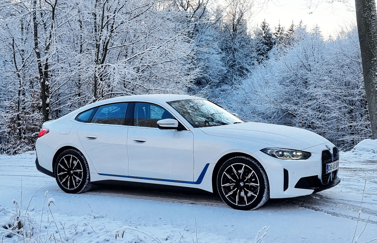 BMW i4 eDrive40: Køreglad elbil – også om vint