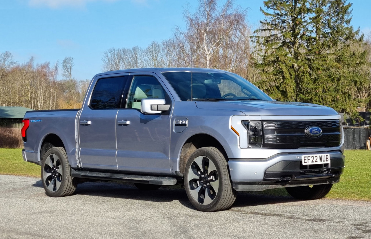 Ford F-150 Lightning på lynvisit