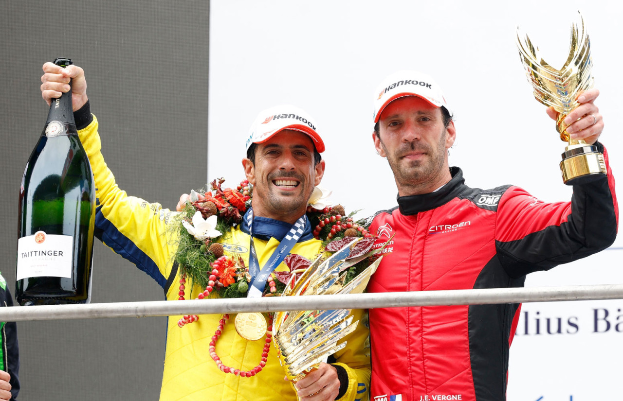 Shanghai E-Prix: Veteranerne stjal billedet i vildt race